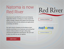 Tablet Screenshot of natomatech.com